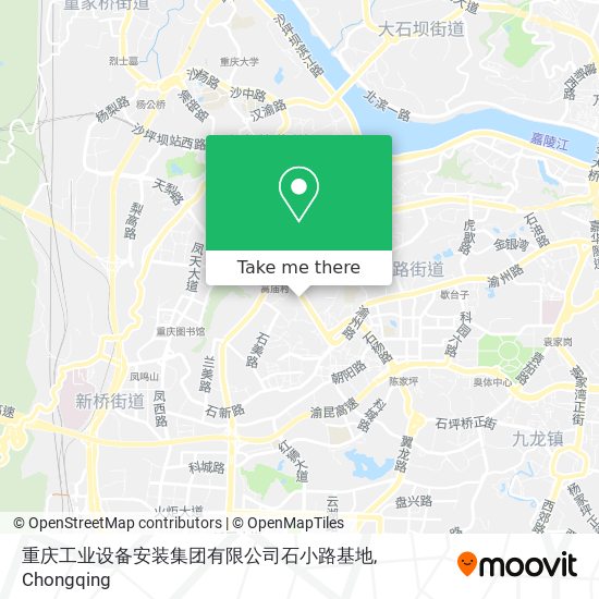 重庆工业设备安装集团有限公司石小路基地 map