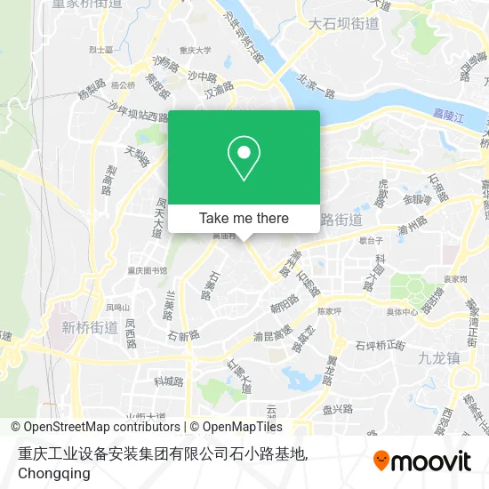 重庆工业设备安装集团有限公司石小路基地 map
