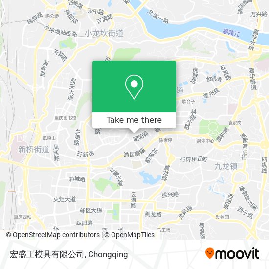 宏盛工模具有限公司 map