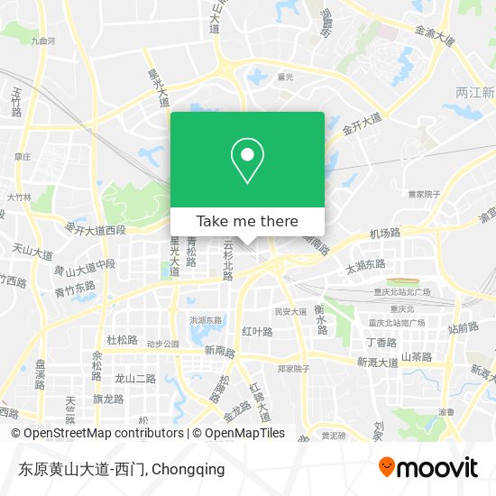 东原黄山大道-西门 map