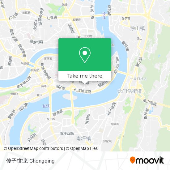 傻子饼业 map