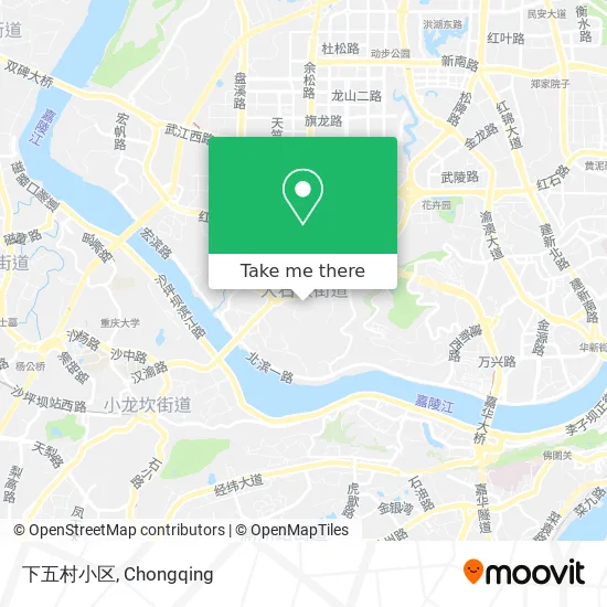 下五村小区 map