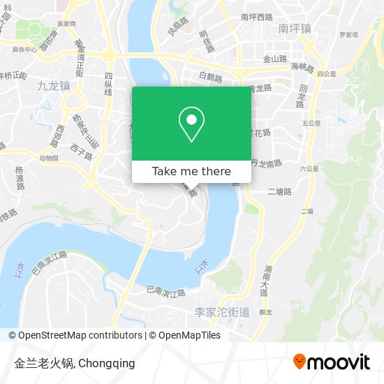 金兰老火锅 map