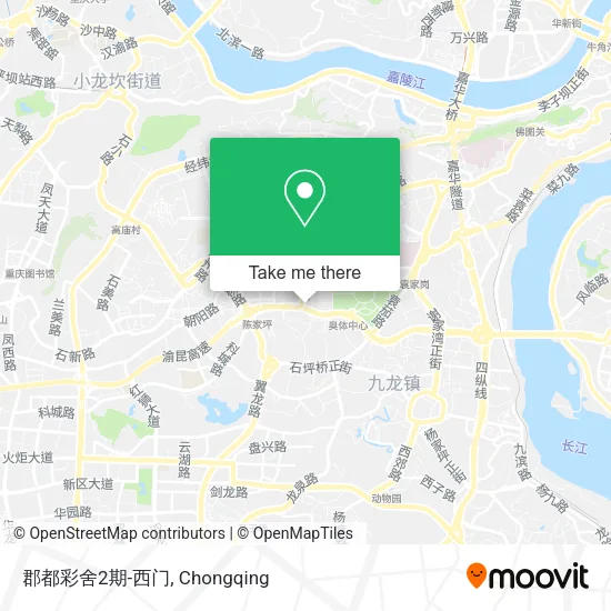 郡都彩舍2期-西门 map