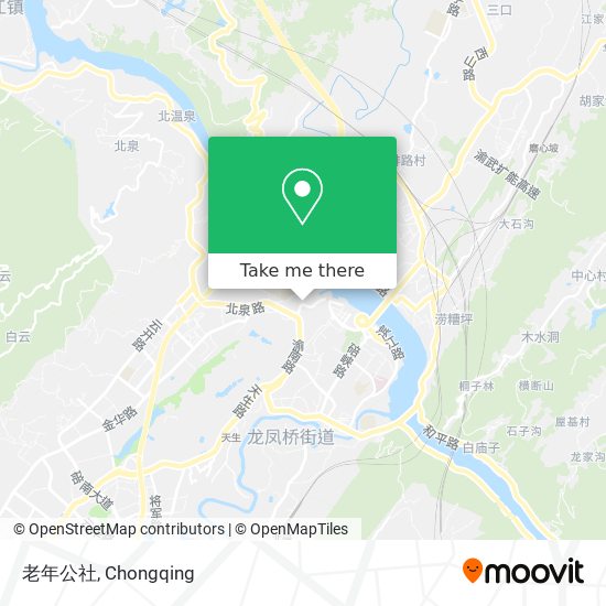 老年公社 map