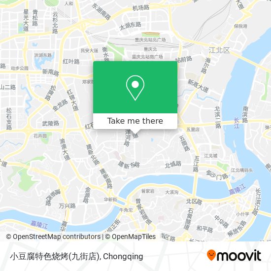 小豆腐特色烧烤(九街店) map