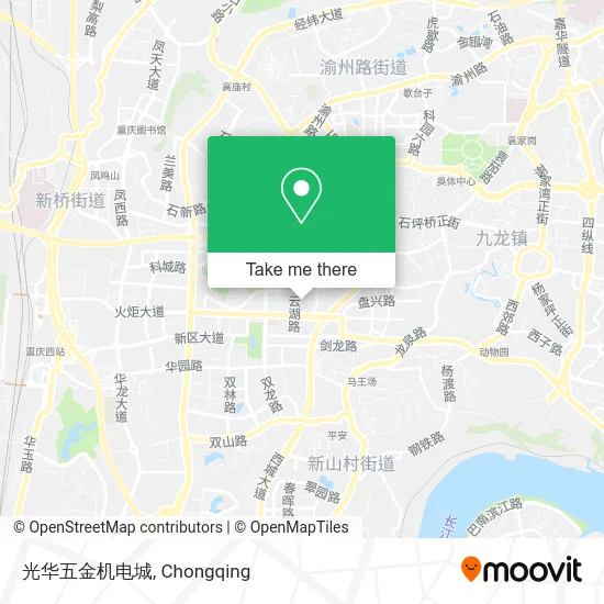 光华五金机电城 map