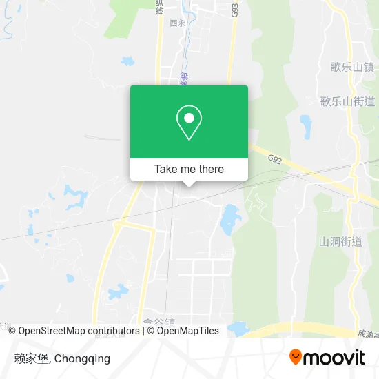 赖家堡 map