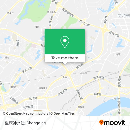 重庆神州达 map