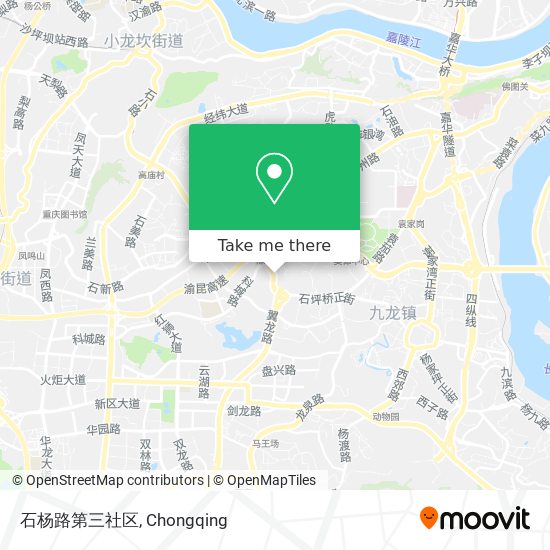 石杨路第三社区 map