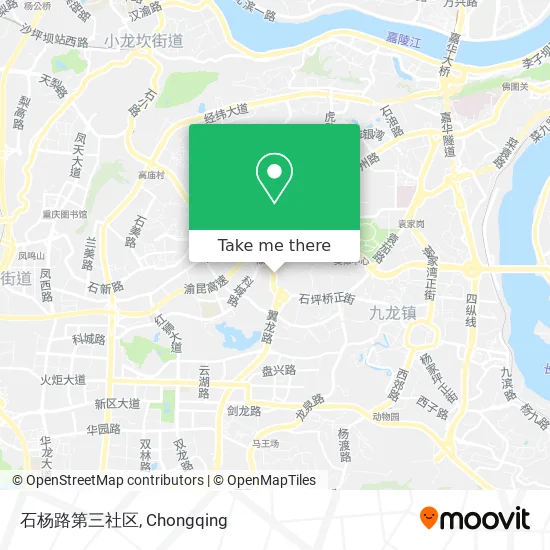 石杨路第三社区 map