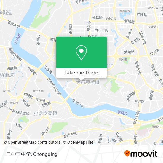二〇三中学 map