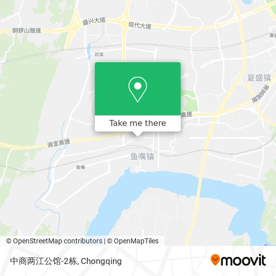 中商两江公馆-2栋 map