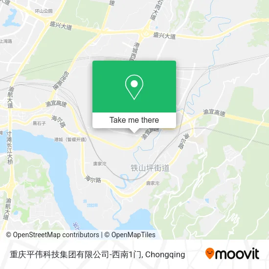 重庆平伟科技集团有限公司-西南1门 map