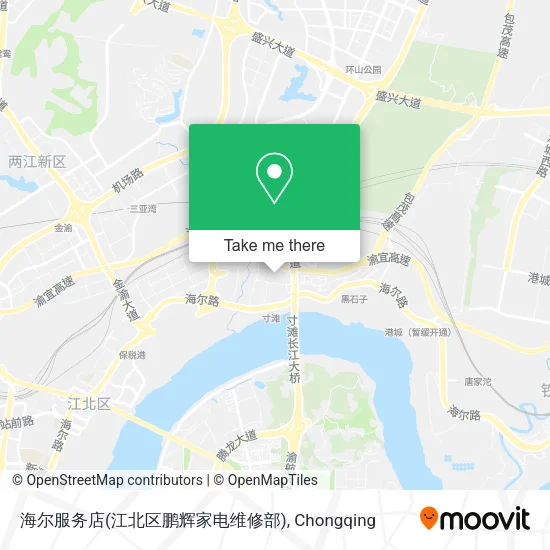 海尔服务店(江北区鹏辉家电维修部) map