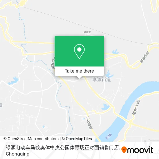 绿源电动车马鞍奥体中央公园体育场正对面销售门店 map