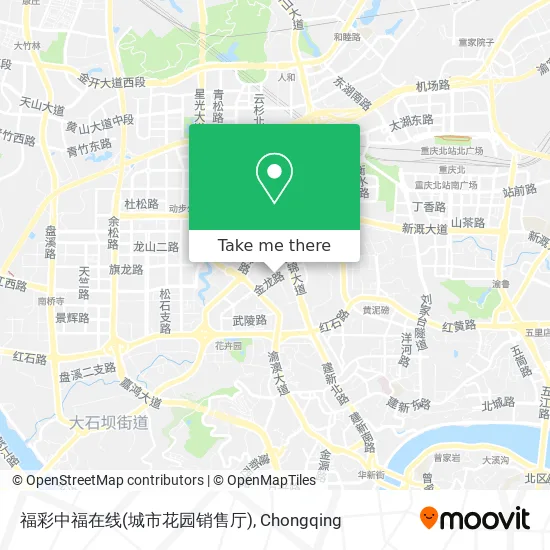 福彩中福在线(城市花园销售厅) map