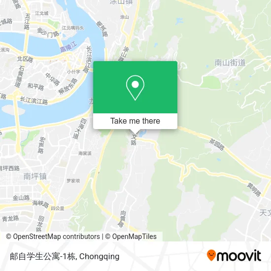 邮自学生公寓-1栋 map