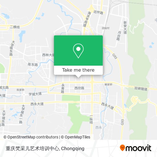 重庆梵采儿艺术培训中心 map