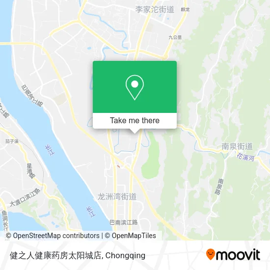 健之人健康药房太阳城店 map