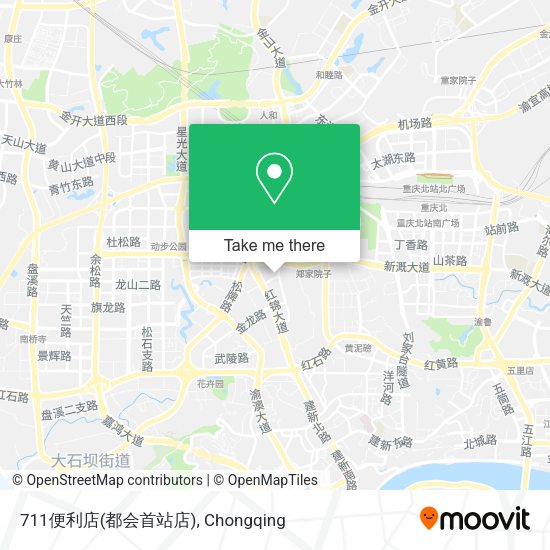 711便利店(都会首站店) map