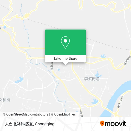 大台北冰淋盛夏 map