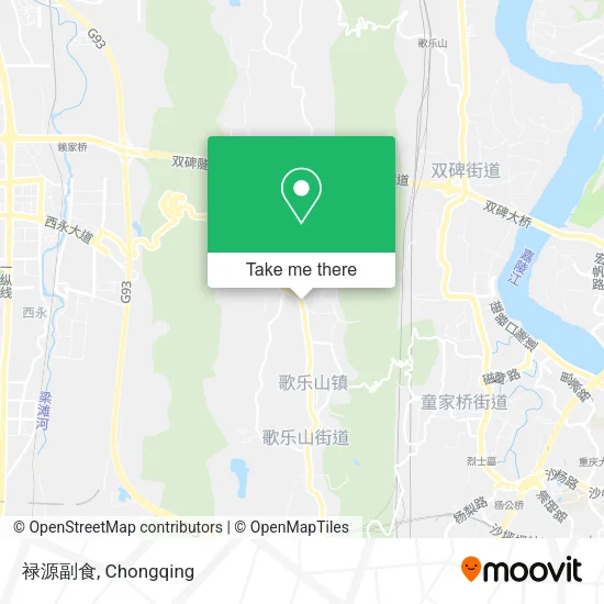 禄源副食 map