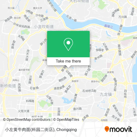 小左黄牛肉面(科园二街店) map