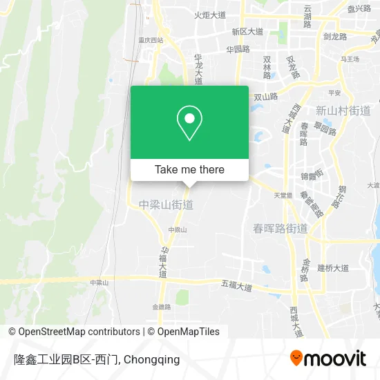 隆鑫工业园B区-西门 map