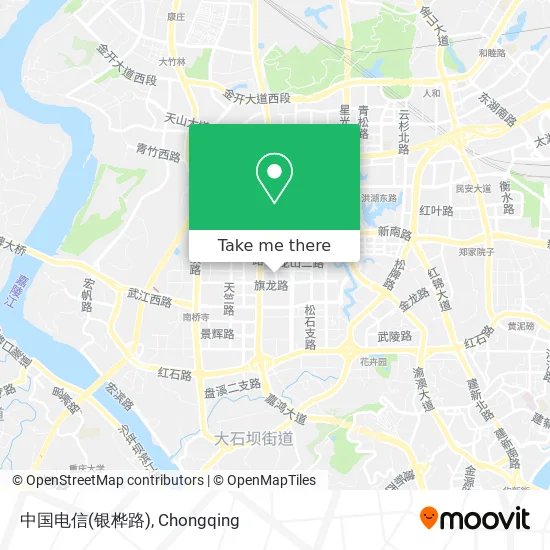 中国电信(银桦路) map