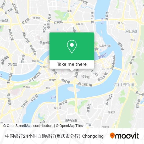 中国银行24小时自助银行(重庆市分行) map