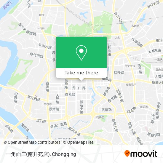 一角面庄(南开苑店) map