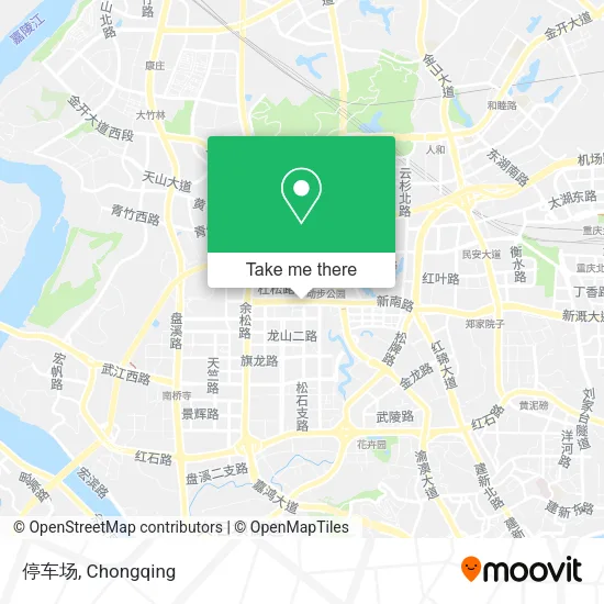 停车场 map