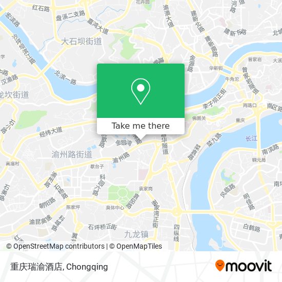 重庆瑞渝酒店 map