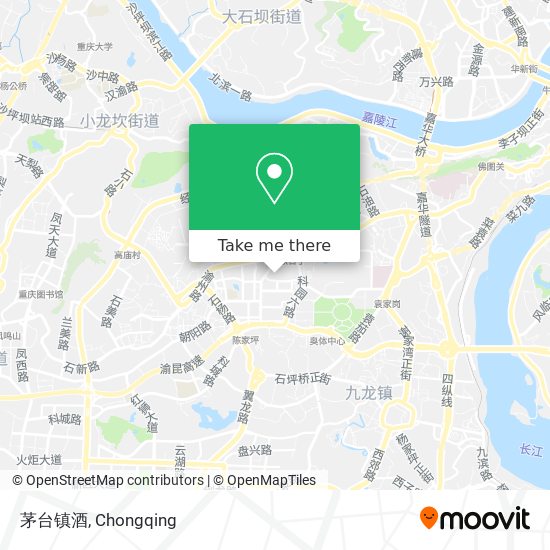 茅台镇酒 map
