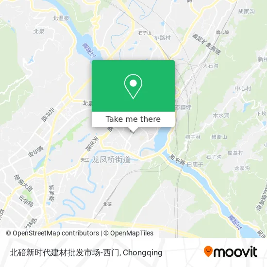 北碚新时代建材批发市场-西门 map