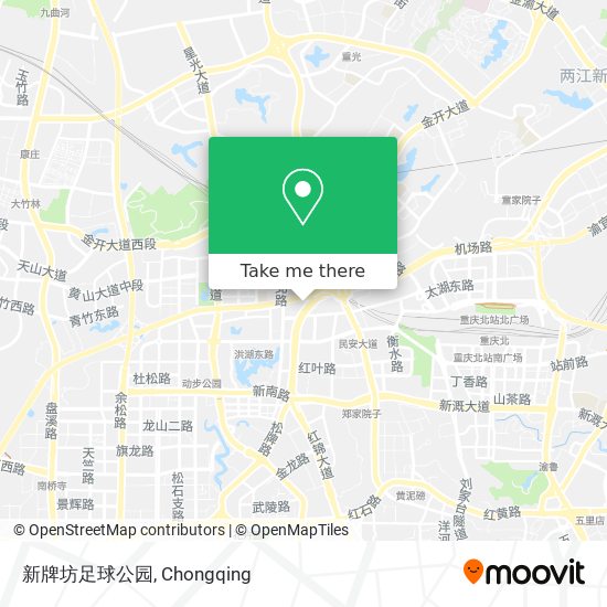 新牌坊足球公园 map
