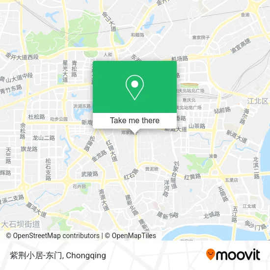 紫荆小居-东门 map