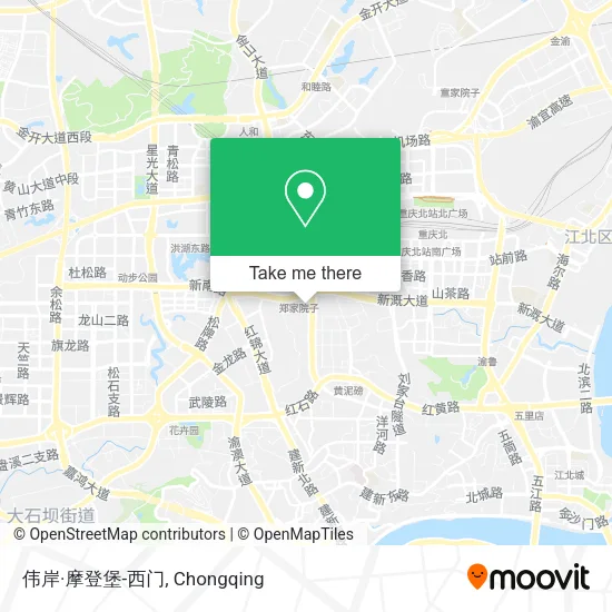伟岸·摩登堡-西门 map