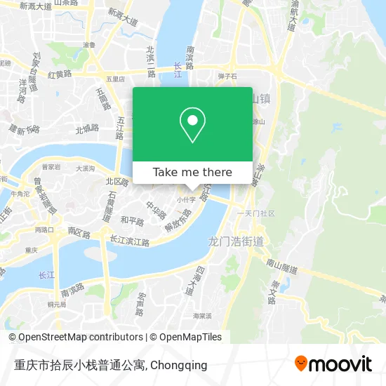 重庆市拾辰小栈普通公寓 map