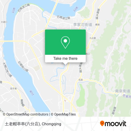 土老帽串串(六分店) map