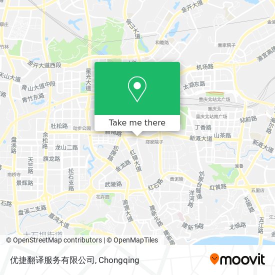 优捷翻译服务有限公司 map