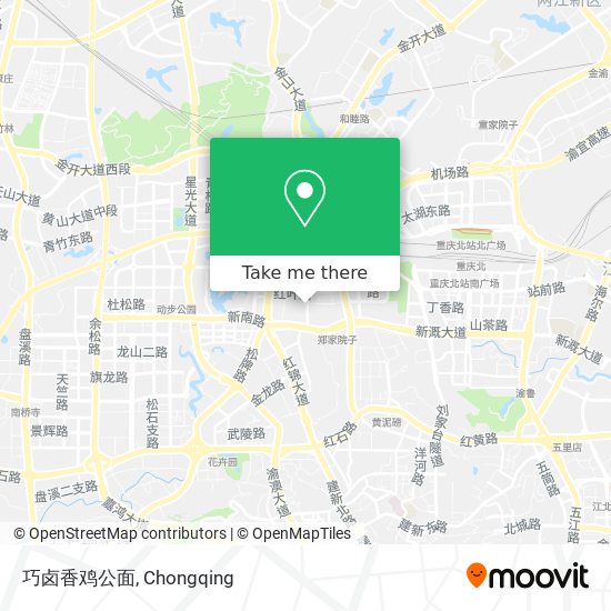 巧卤香鸡公面 map