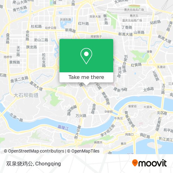 双泉烧鸡公 map