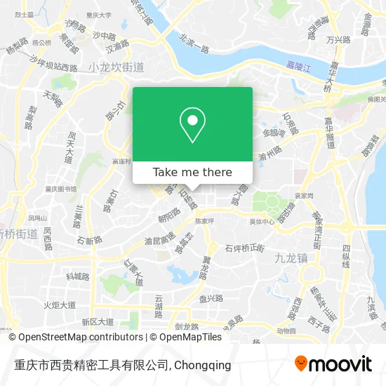 重庆市西贵精密工具有限公司 map