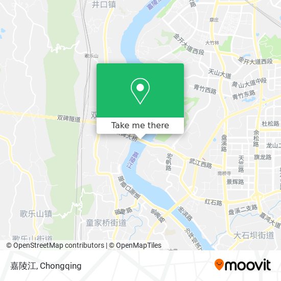 嘉陵江 map