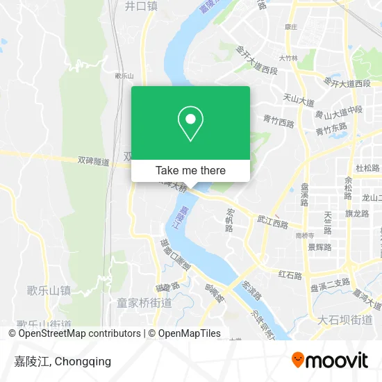 嘉陵江 map