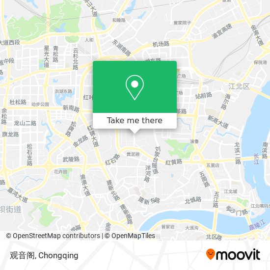 观音阁 map