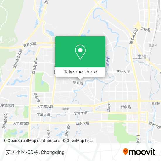 安居小区-CD栋 map