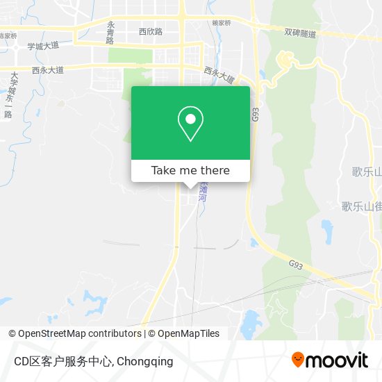 CD区客户服务中心 map